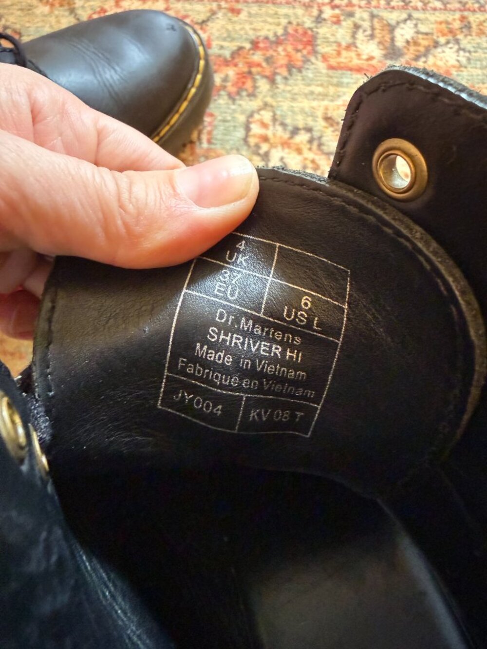 Doc Marten Shriver Hi Boots - Picture 8 of 9